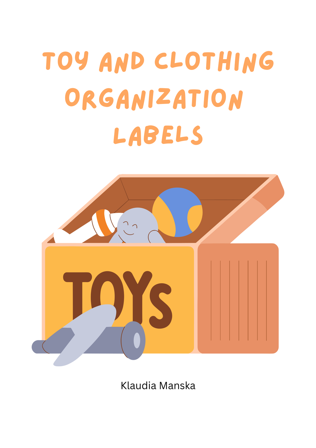 Toy and Clothing Organization Labels (Digital Download)