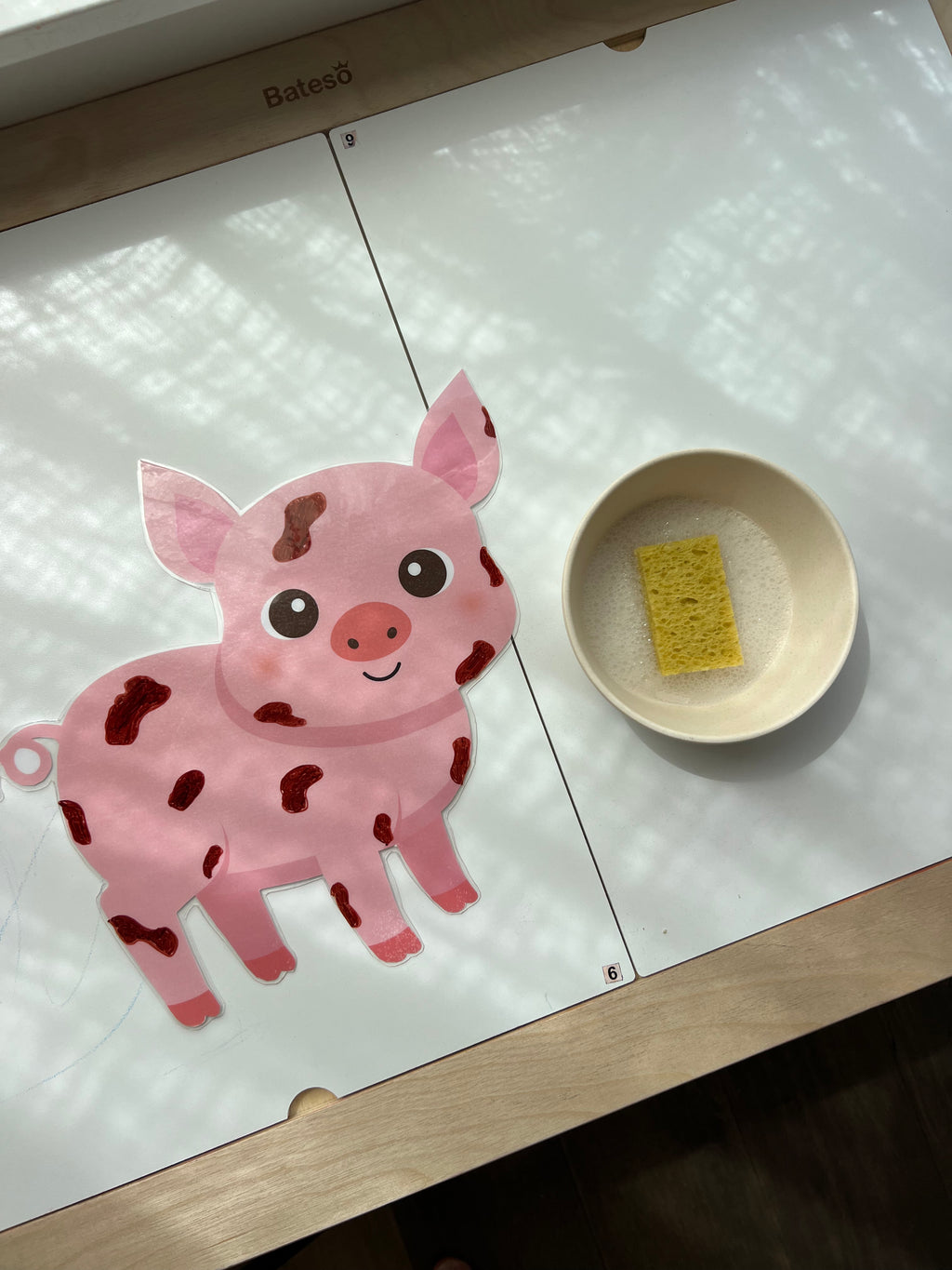 Wash the Piggy - FREE Printable Activity