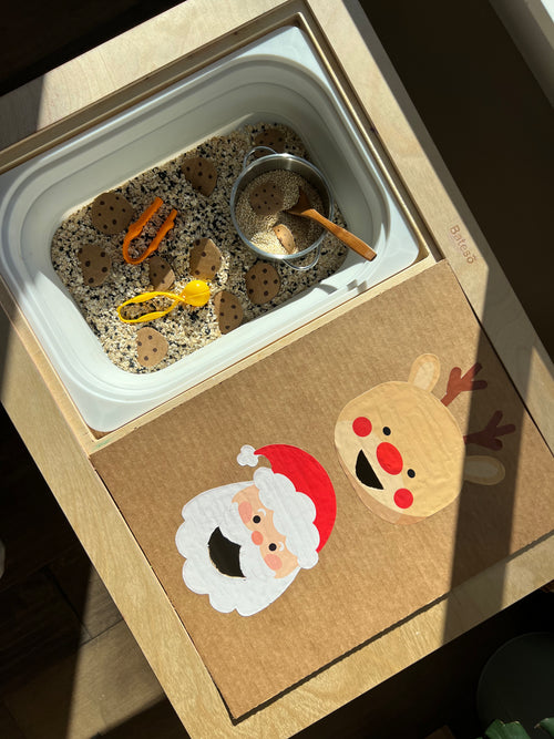 Feed Santa & the Reindeer - FREE Printable Activity