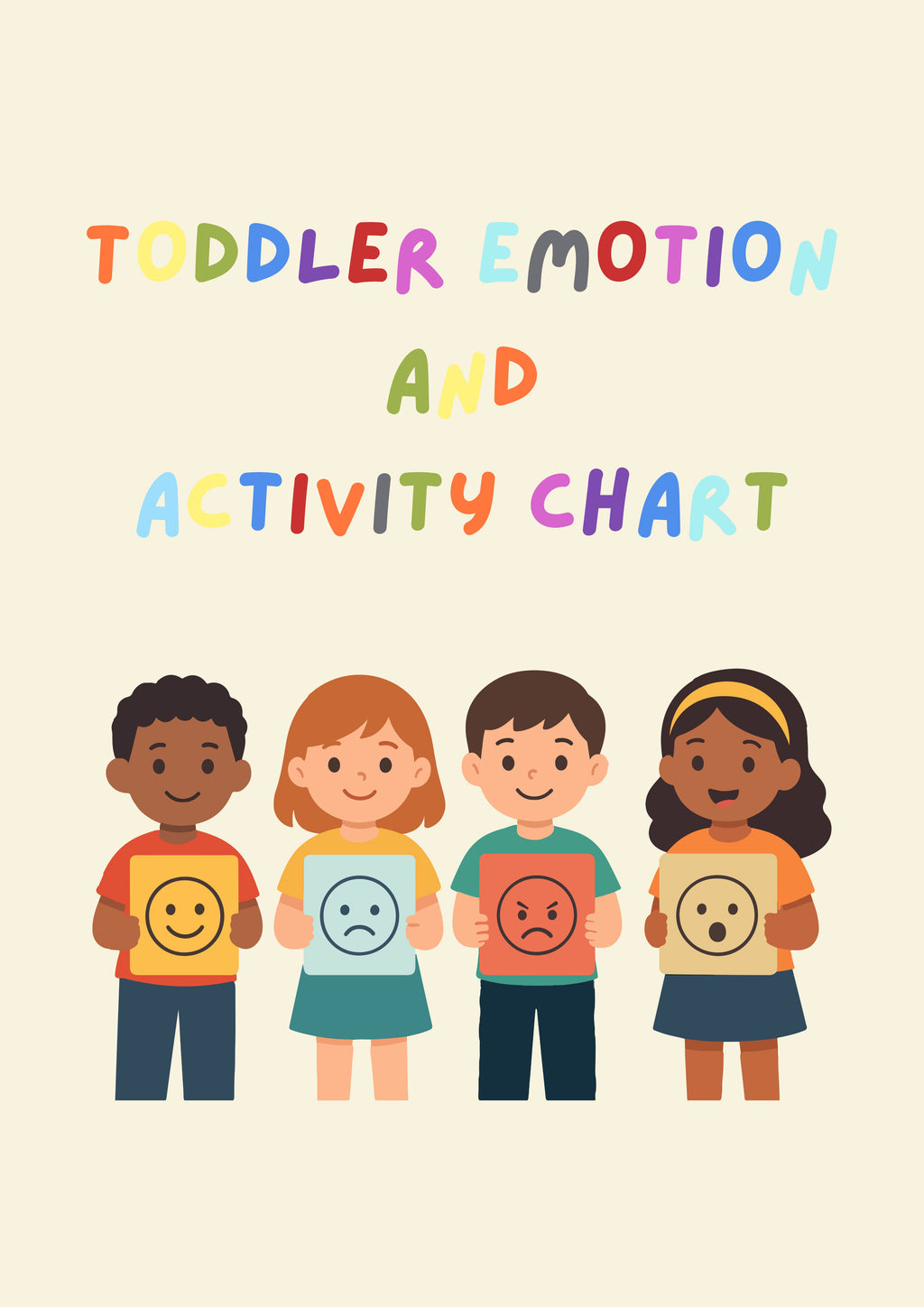 “I Feel, I Want To” Emotion & Activity Charts